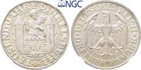 Weimarer Republik 3 Mark 1928 D. Dinkelsb&uuml;hl. Fast Stempelglanz / NGC MS... 795,00 EUR Gratis verzending