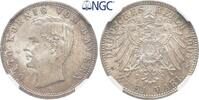 Bayern 2 Mark 1903 D. Otto 1886-1913. Fast Stempelglanz / NGC MS 64 245,00 EUR  Excl. 15,00 EUR Verzending