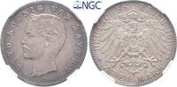 Bayern 2 Mark 1907 D. Otto 1886-1913. Vorz&uuml;glich-Stempelglanz / NGC MS 63 245,00 EUR  Excl. 15,00 EUR Verzending