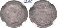 Gro&szlig;britannien Maundy 3 Pence 1867. Victoria 1837-1901. Vorz&uuml;glich-Stemp... 135,00 EUR  Excl. 15,00 EUR Verzending