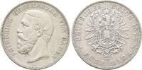 Baden 5 Mark 1875 G. Friedrich I. 1856-1907. Kl. Randfehler, sehr sch&ouml;n 75,00 EUR  Excl. 9,00 EUR Verzending
