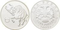 Russland 2 Rubel 2003. Sternzeichen. Stier. Polierte Platte 65,00 EUR  Excl. 9,00 EUR Verzending