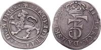 Norwegen 2 Mark Frederik III. 1648-1670. -