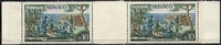 MONACO 0,10 F 1973 0,10 F Repas champêtre, scarce gutter pair variety, R... 39,00 EUR  Excl. 12,00 EUR Verzending