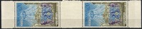 MONACO 20 c 1973 0,20 F Fête des maïs, gutter pair variety, RARE ! ** 39,00 EUR  Excl. 12,00 EUR Verzending