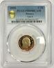 MONACO 20 € 2008 20 € ALBERT II OR graded PCGS 69 ! PP 690,00 EUR  Excl. 15,00 EUR Verzending
