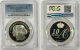 MONACO 10 € 2011 10 € ALBERT II & CHARLENE ARGENT gradée PCGS 69 ! PP 219,00 EUR  Excl. 12,00 EUR Verzending