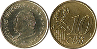 VATICAN 10 c 2003 JEAN PAUL II Unz 30,00 EUR  Excl. 12,00 EUR Verzending