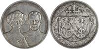 Braunschweig und Lüneburg Historical medal Wedding of Ernest Augustus, Duke of Brunswick, and Princess Viktoria Louise -