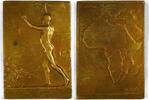 Belgian Congo Historical medal Tribute from the Youth of Brussels / Journey of the Prince through the Congo -