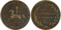 Netherlands (British made) Historical medal Battle of Waterloo – Crown Prince William of Orange, 1815 -