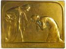 Belgium Historical medal Testimonial of Gratitude – Design by Jacques Marin -