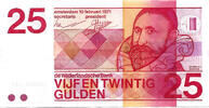 Netherlands 25 Gulden Jan Pietersz. Sweelinck -