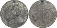 United Kingdom Historical medal Coronation King George V & Queen Mary - Borough of Brichhouse -