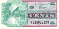 U.S.A 5 Cents MPC - Series 661 -