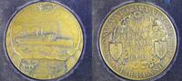 Netherlands Historical medal With Box 50th Anniversary of the Steamship Company / Wienecke -