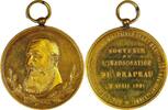 Belgium Historical medal Leopold II - Souvenir of the Inauguration of the Flag of Former Soldiers RR -