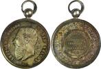 Belgium Turnhout Historical Silver medal King Leopold II - Agricultural Sections Competition / E.M G -