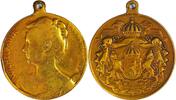 Netherlands Historical medal Inauguration of Queen Wilhelmina / C.J Begeer -