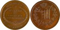 Netherlands Historical medal Inauguration of King Willem III in Amsterdam / J. P. Schouberg -