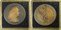 Netherlands Historical medal Passing of Queen Mother Emma - M.P.J Fleur - Original box -