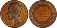 Belgium / Bruxelles Historical medal Leopold I - Society of Philanthropy, Auguste Wautelée - Braemt -