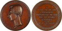 Belgium Historical medal 18th Birthday of Prince Leopold, Duke of Brabant / Dubois -