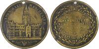 United Kingdom Historical medal Opening of the Manchester Town Hall - Rare -