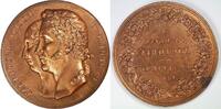Belgium Historical medal Leopold I / Marie-Louise – 'Visit of Queen Victoria to Belgium' GALVANO -