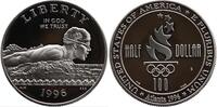 USA 1/2 Dollar Olympiade Atlanta, Schwimmen -