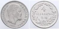 Dänemark 4 Skilling Frederik VII. 1848-1863 -