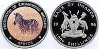 Uganda 1000 Shillings Zebra -