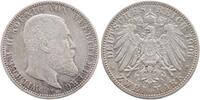 Württemberg 2 Mark Wilhelm 1891-1918 -