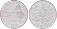 Portugal 1 Escudo Silber Republik seit 1910 -