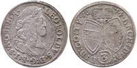 RDR Habsburg 3 Kreuzer Leopold I. 1658-1705 -