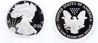 USA 1 Dollar American Silver Eagle, 1 Unze Feinsilber PP -