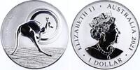 Australien 1 $ Silberunze Känguruh -
