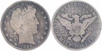 USA 1/2 Dollar Silber <i>Barber</i> -