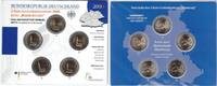 Deutschland 5 x 2 Euro 5 x 2 Euro Gedenkmünzenset 2008 A/D/F/G/J, St. Michaelis Hamburg -