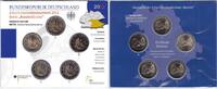 Deutschland 5 x 2 Euro 5 x 2 Euro Gedenkmünzenset 2012, Schloss Neuschwanstein -