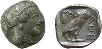 ATTICA Tetradrachm 430-420 BC Athens, **a stunning example** XF+ XF+ 1680,00 EUR  Excl. 21,00 EUR Verzending