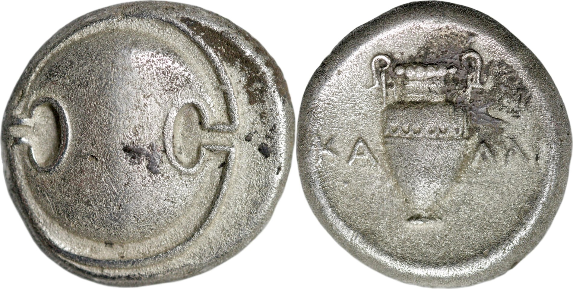 Ancient Greece 363-338 BC v. Chr. Statér from Theben (363-338 BC) | MA