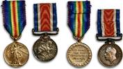 Great Britain, Pair of 1st World War Miniatures