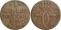 Denmark 1 skilling 1771 Denmark DANKSE  686,15 EUR583,23 EUR  Excl. 18,30 EUR Verzending