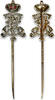 1900 Gold and Diamonds monogram brooch in the late‑Imperial Russian sty... 2287,16 EUR2012,70 EUR  Excl. 18,30 EUR Verzending