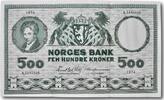 Norway 500 kroner 1974 Norway  219,57 EUR186,63 EUR  Excl. 18,30 EUR Verzending