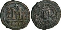  Follis 6 n. Chr. from Emperor Maurice Tiberius (595/6 AD)  68,61 EUR58,32 EUR  Excl. 18,30 EUR Verzending