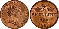 Sweden 1/6 skilling 1832 Sweden  115,71 EUR98,35 EUR  Excl. 18,51 EUR Verzending