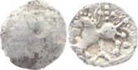 Kleinsilber der Vindeliker  Kleinsilber Typ Manching  M 2 a. (Kopf l., wie vor, aber breiter Winkelspitz !). F / f. EF