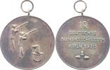 Deutsche Bundesschiessen Medaille Deutsches Bundesschiessen Köln 1930 (19.). O.-Öse, dunkle Patina, CH UNC